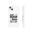 Customizable Flexi TPU Phone Case Slim Matte Protective Cover
