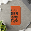 Customizable Flip Folio Phone Case With Card Slots Stand And Elastic Strap
