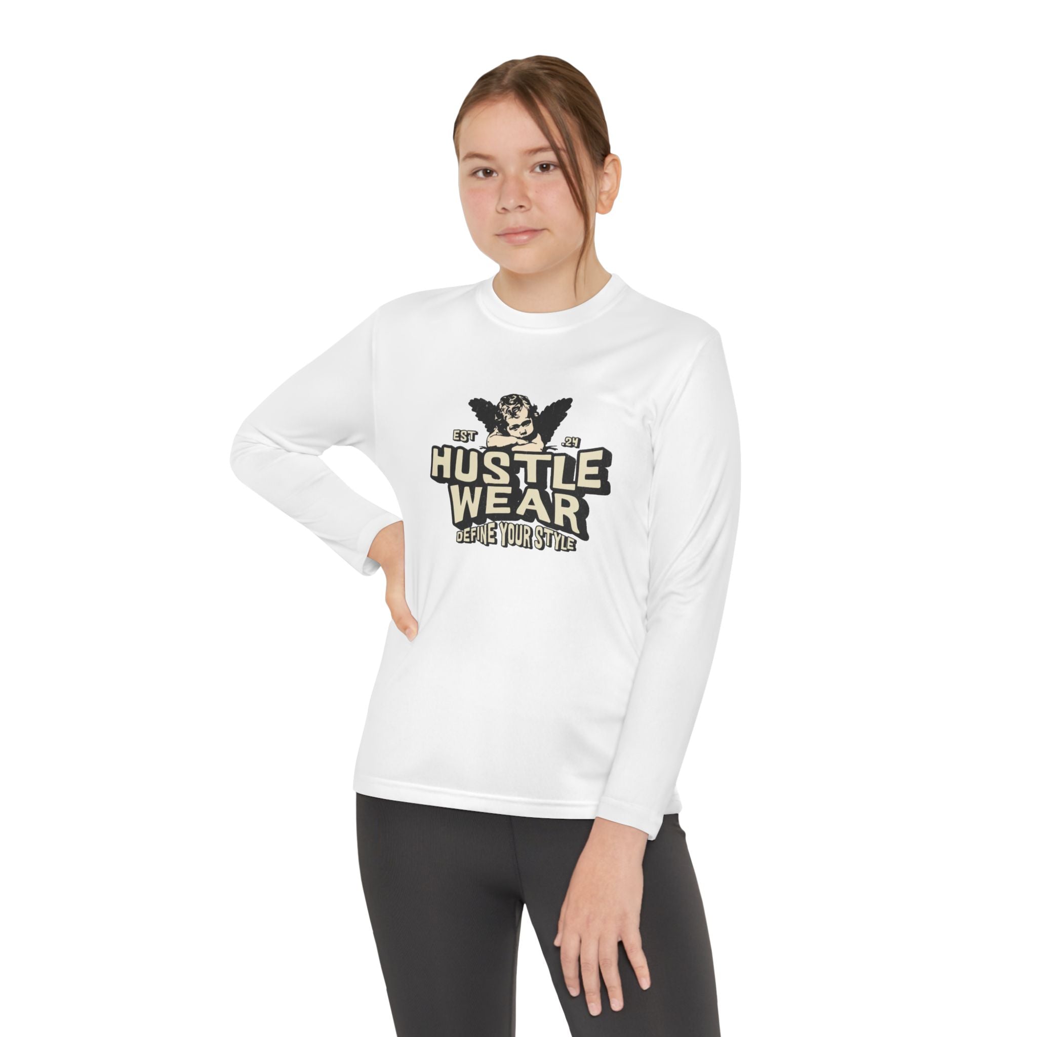 Sport-Tek YST350LS Unisex Youth Long Sleeve Tee | 