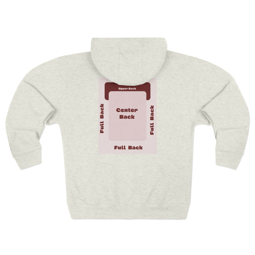 Customizable Lane Seven LS14003 Unisex Zip Hoodie