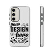 Customizable Tough Dual Layer Phone Case Polycarbonate TPU Liner Protective