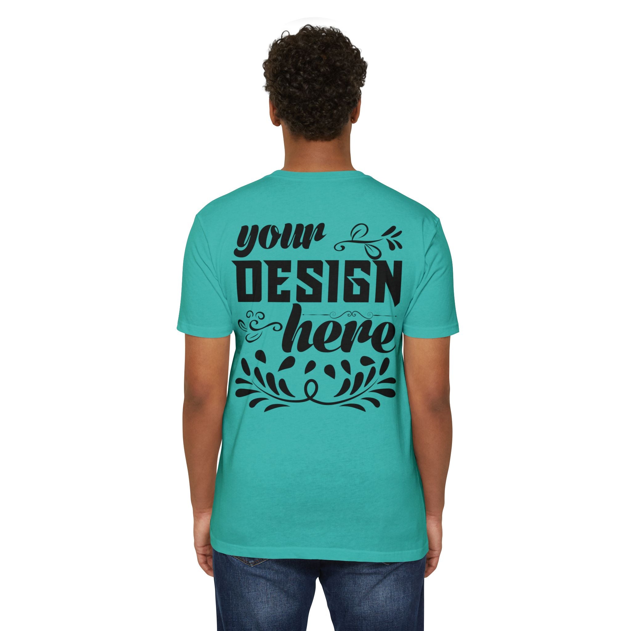 Customizable Next Level 6210 Unisex CVC Jersey T-Shirt