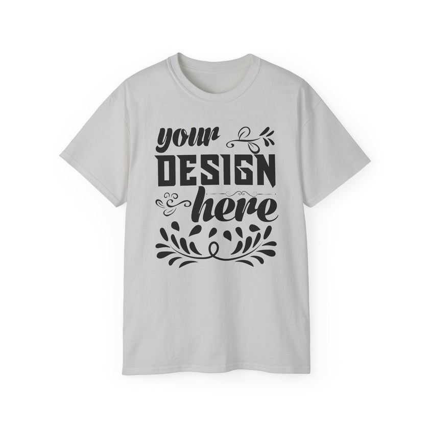 Customizable Gildan 2000 Unisex Ultra Cotton Crew Neck T-Shirt