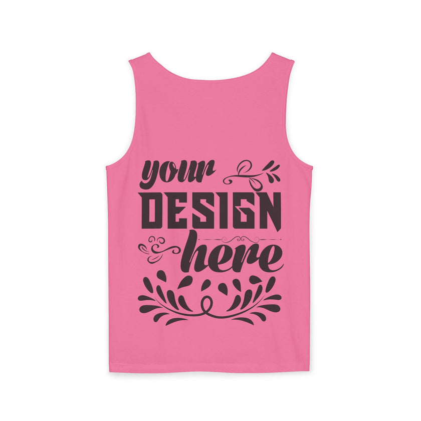 Customizable  Comfort Colors 9360  Unisex Garment Dyed Tank Top