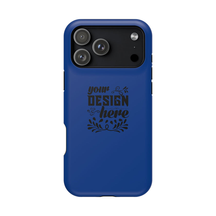 Customizable Magnetic Impact Resistant Phone Case Dual Layer Full Wrap