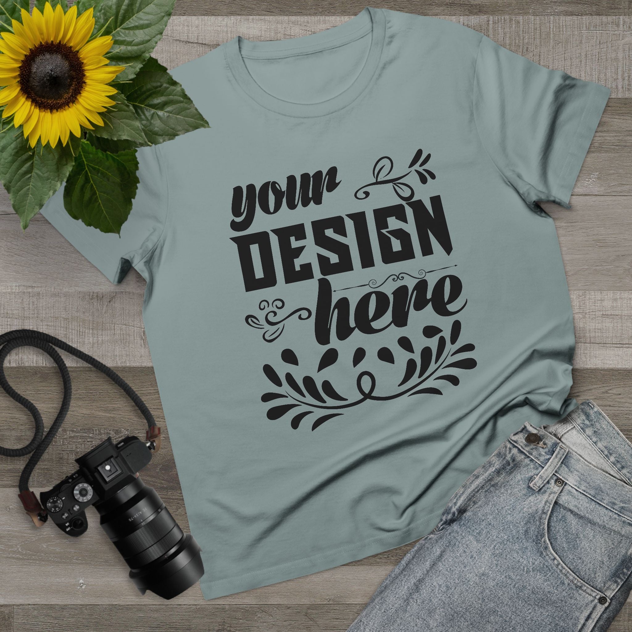 Customizable AS Colour 4001 Womens Maple Cotton T-Shirt