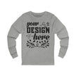 Customizable Bella+Canvas 3501 Unisex Jersey Long Sleeve Tee