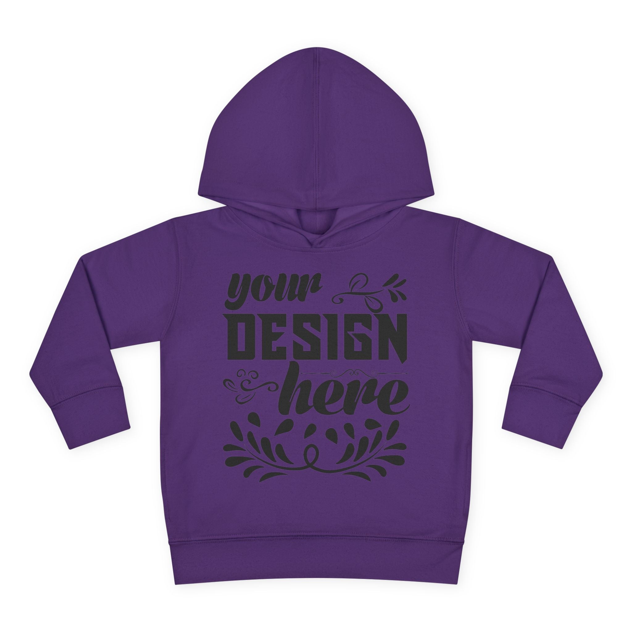 Customizable Rabbit Skins Toddler Pullover Fleece Hoodie DTG