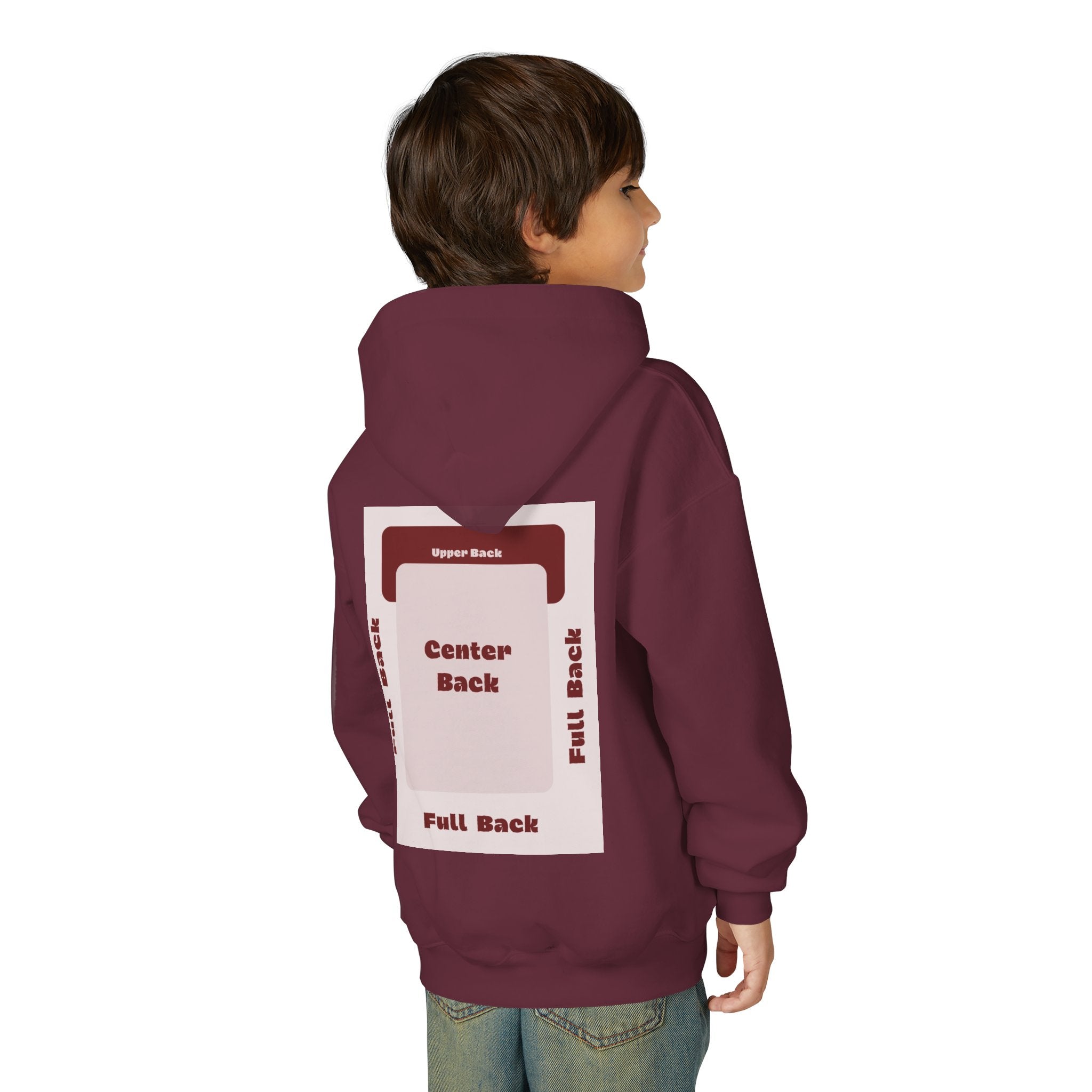 Customizable Gildan 18500B Youth Heavy Blend Hooded Sweatshirt