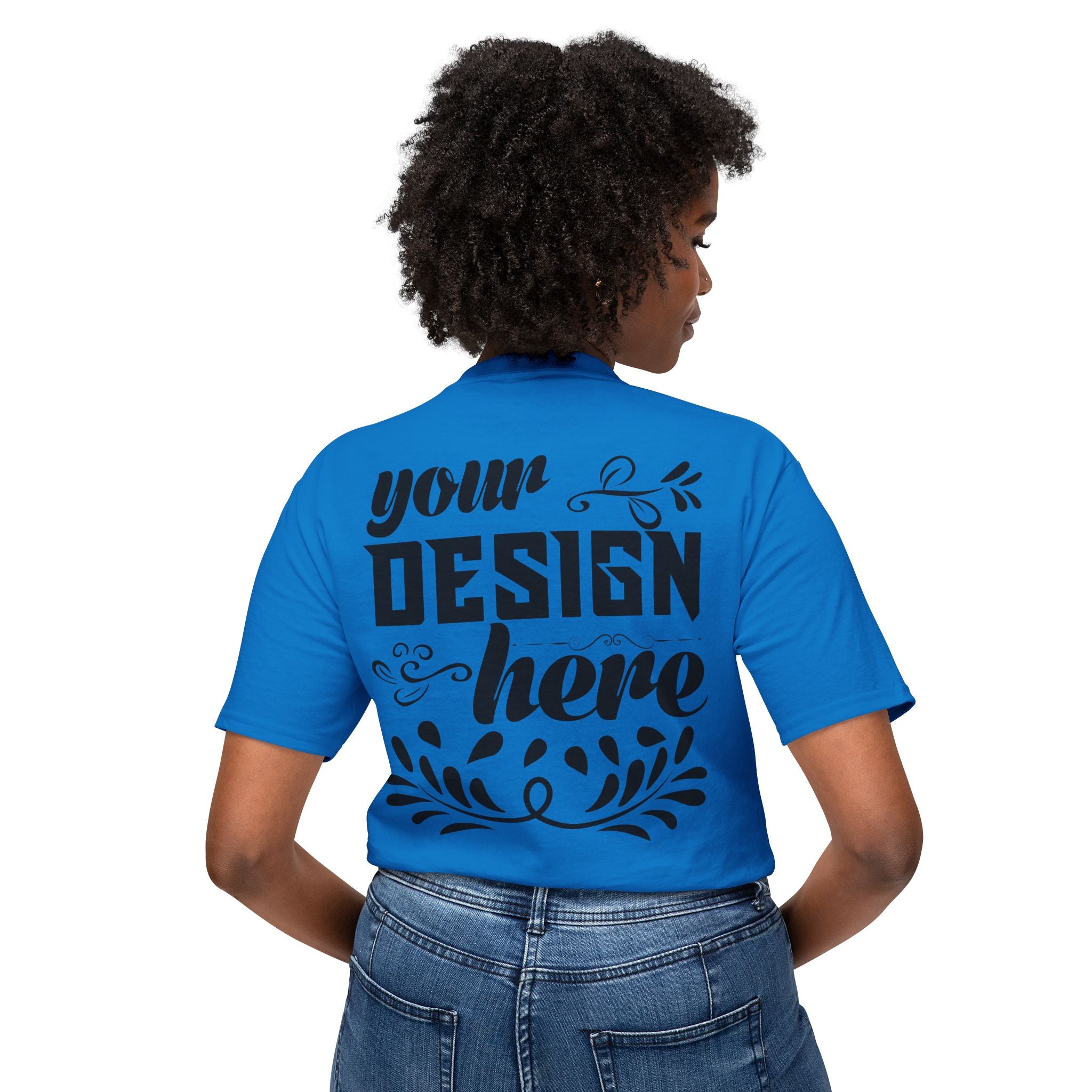 Customizable Fruit Of The Loom 3930R Unisex HD Cotton T-Shirt