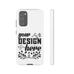 Customizable Tough Dual Layer Phone Case Polycarbonate TPU Liner Protective