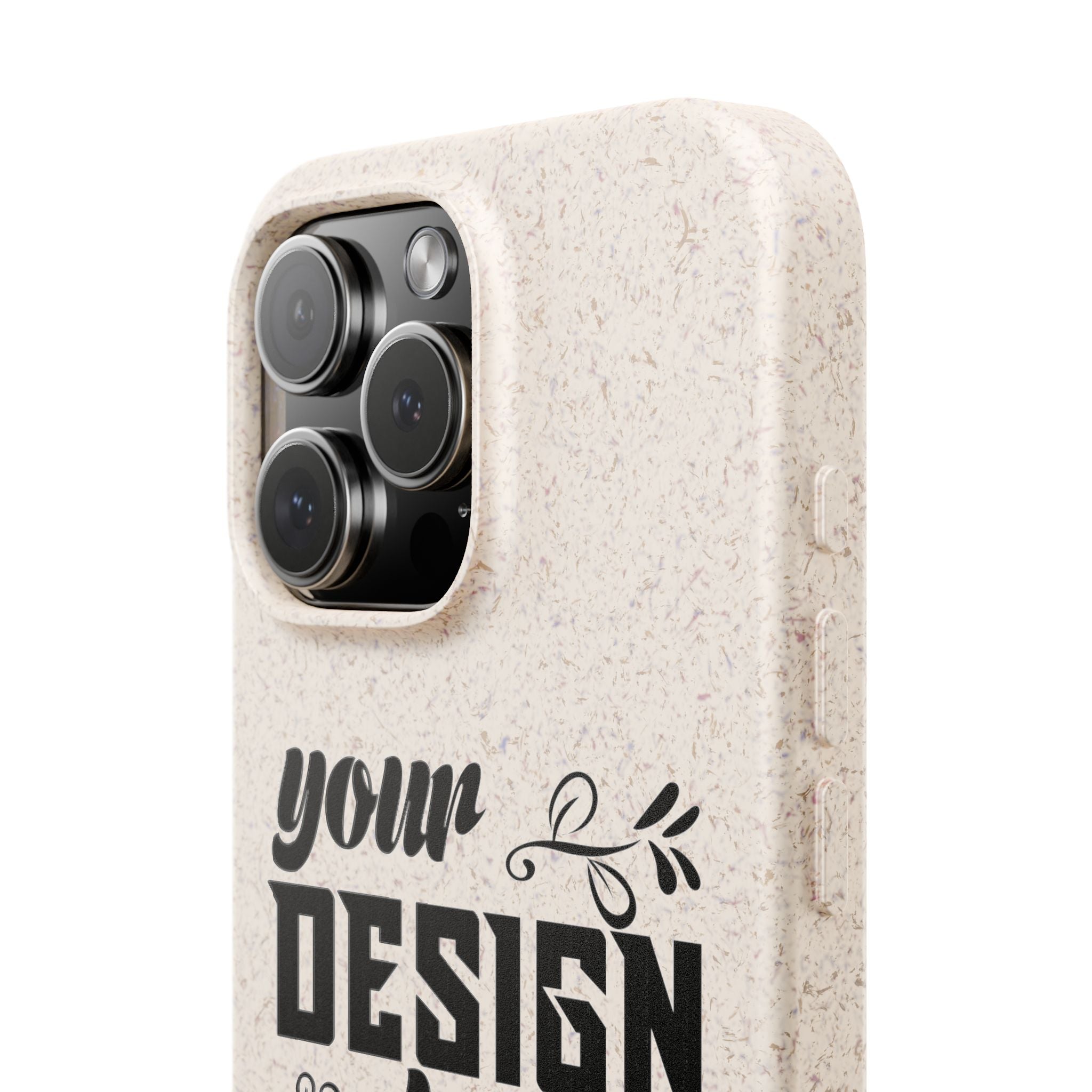 Customizable Biodegradable Phone Case Matte Finish Wireless Charging