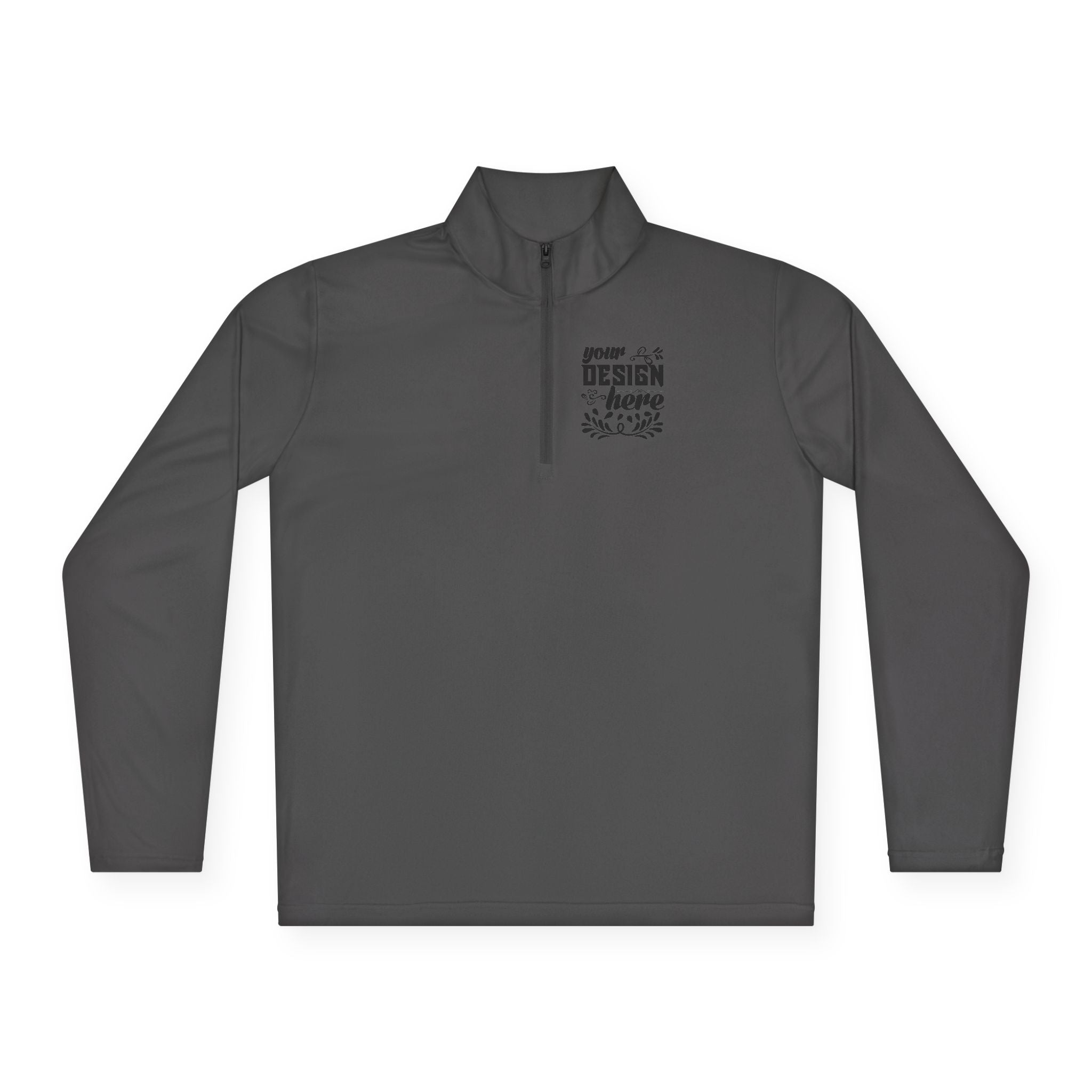Customizable Sport Tek ST357 Unisex Lightweight Polyester Quarter Zip Pullover