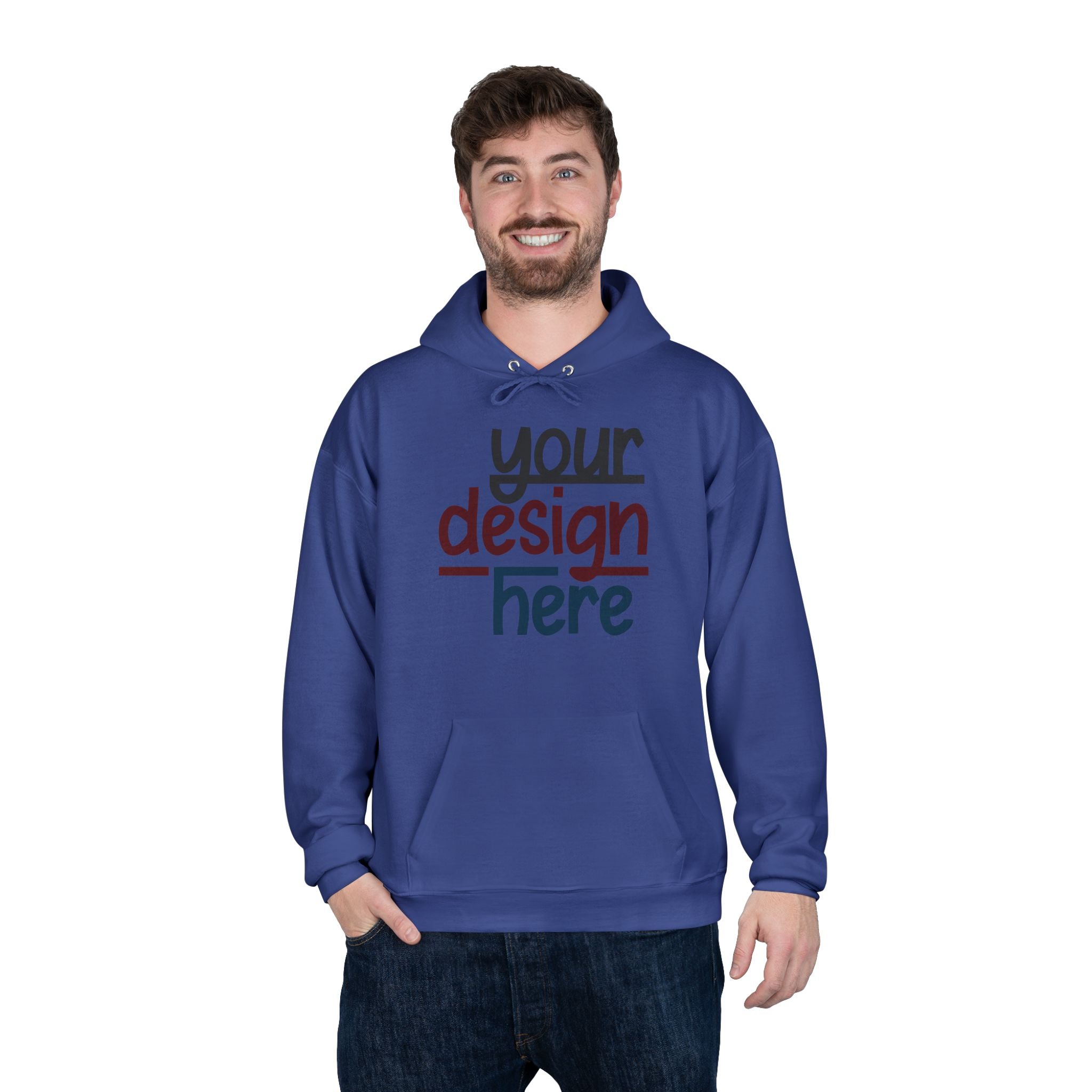 Customizable Hanes P170 EcoSmart Unisex Pullover Hoodie