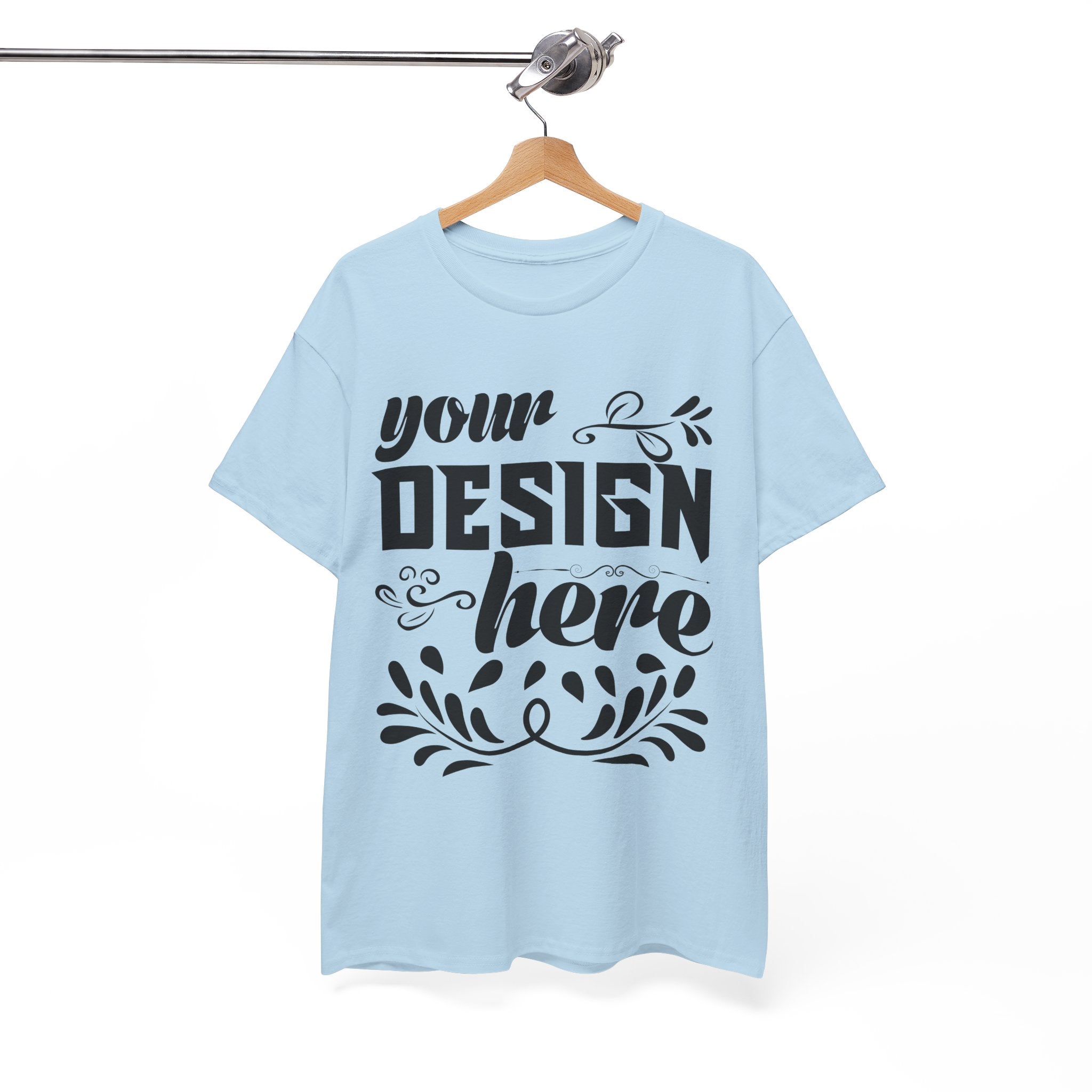 Customizable Gildan 5000 Unisex Heavy Cotton T-Shirt Classic Fit