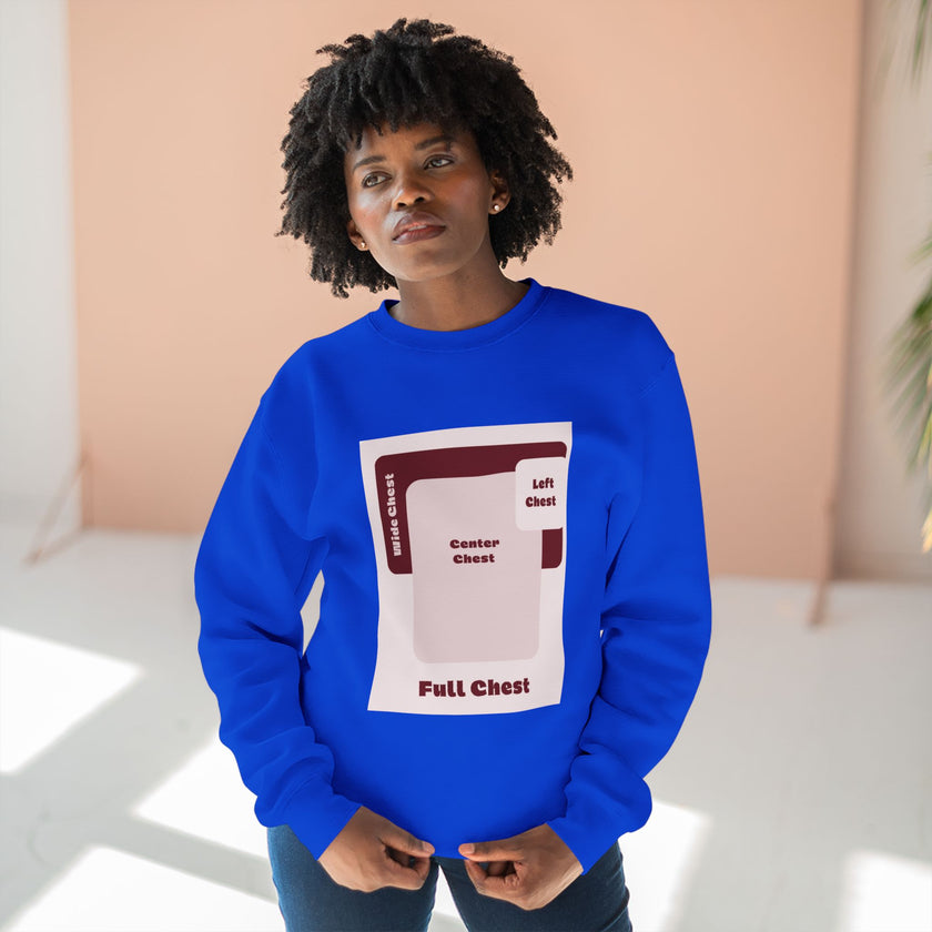 Customizable Lane Seven LS14004  Unisex Crewneck Sweatshirt DTG Design