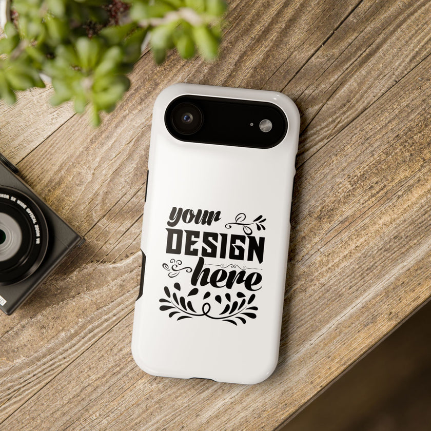 Customizable Impact Resistant Phone Case Dual Layer With Matte Or Glossy