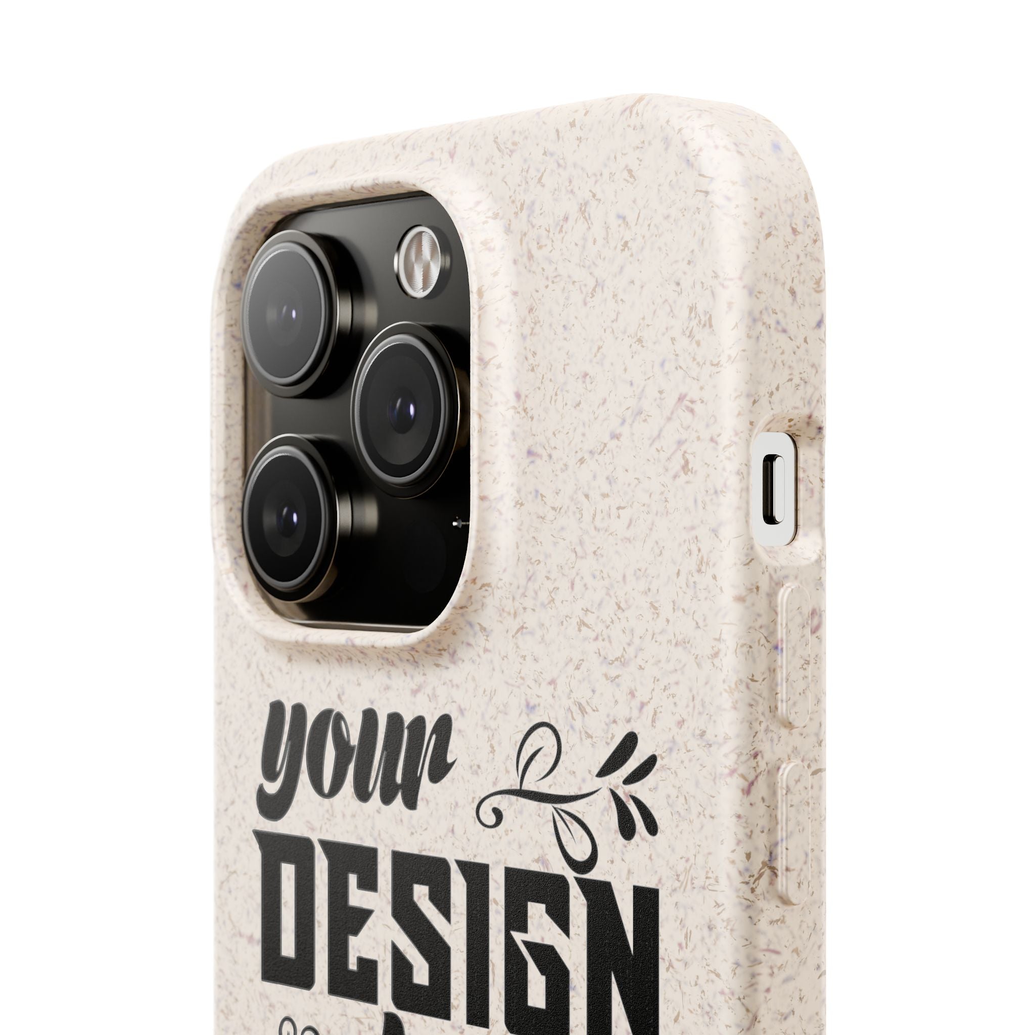 Customizable Biodegradable Phone Case Matte Finish Wireless Charging