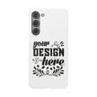 Customizable Snap Phone Case Slim Lightweight Polycarbonate Gloss Or Matte