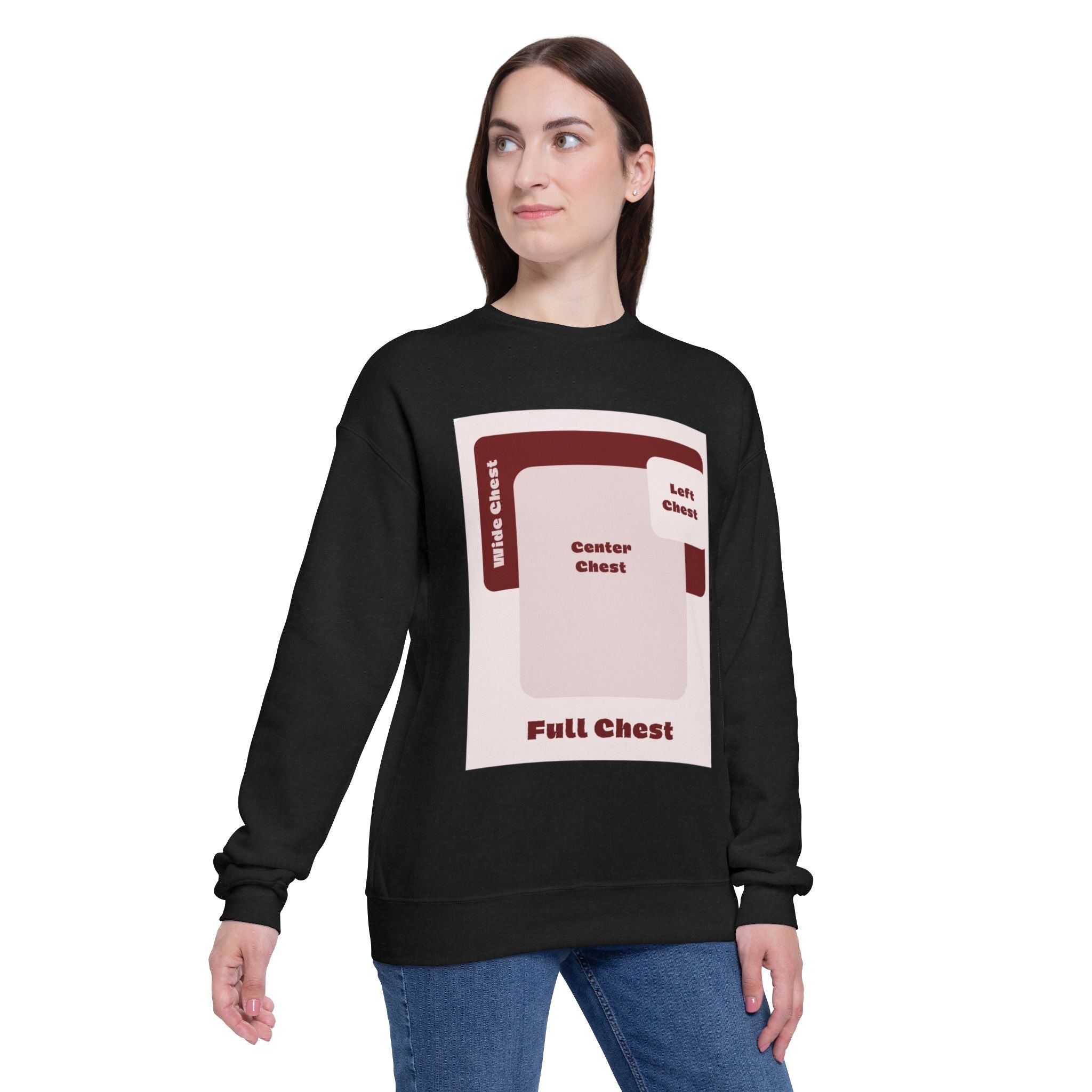 Customizable Bella+Canvas 3945 Unisex Drop Shoulder Sweatshirt