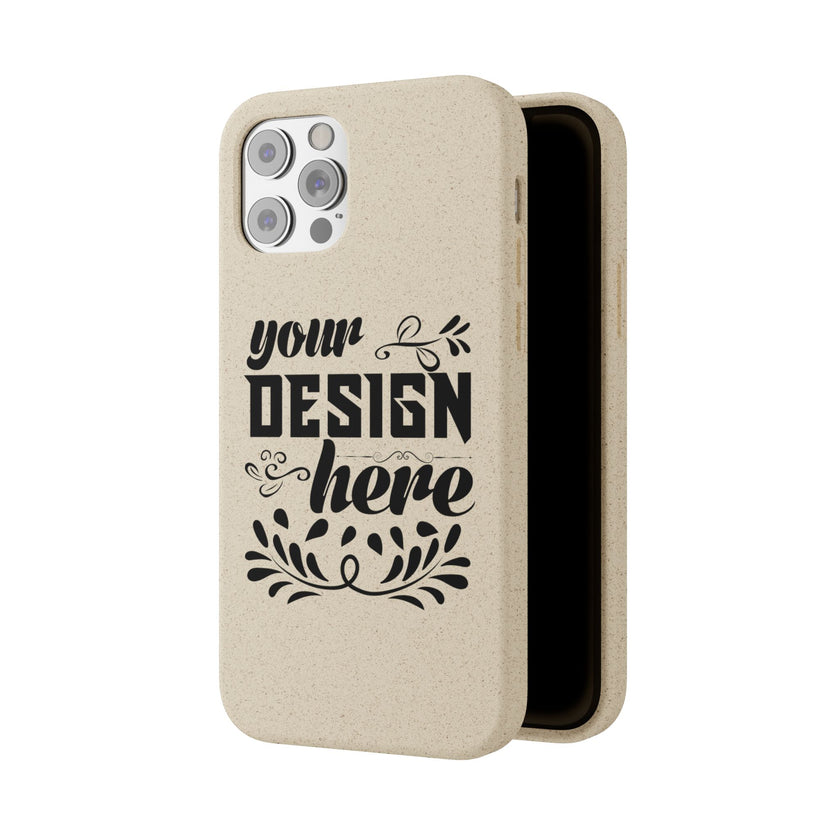 Customizable Biodegradable Phone Case Matte Finish Wireless Charging