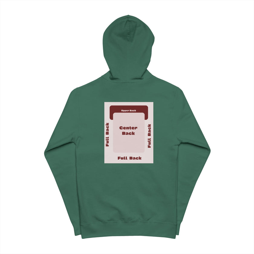 Customizable Independent SS4500Z Unisex Fleece Zip Up Hoodie