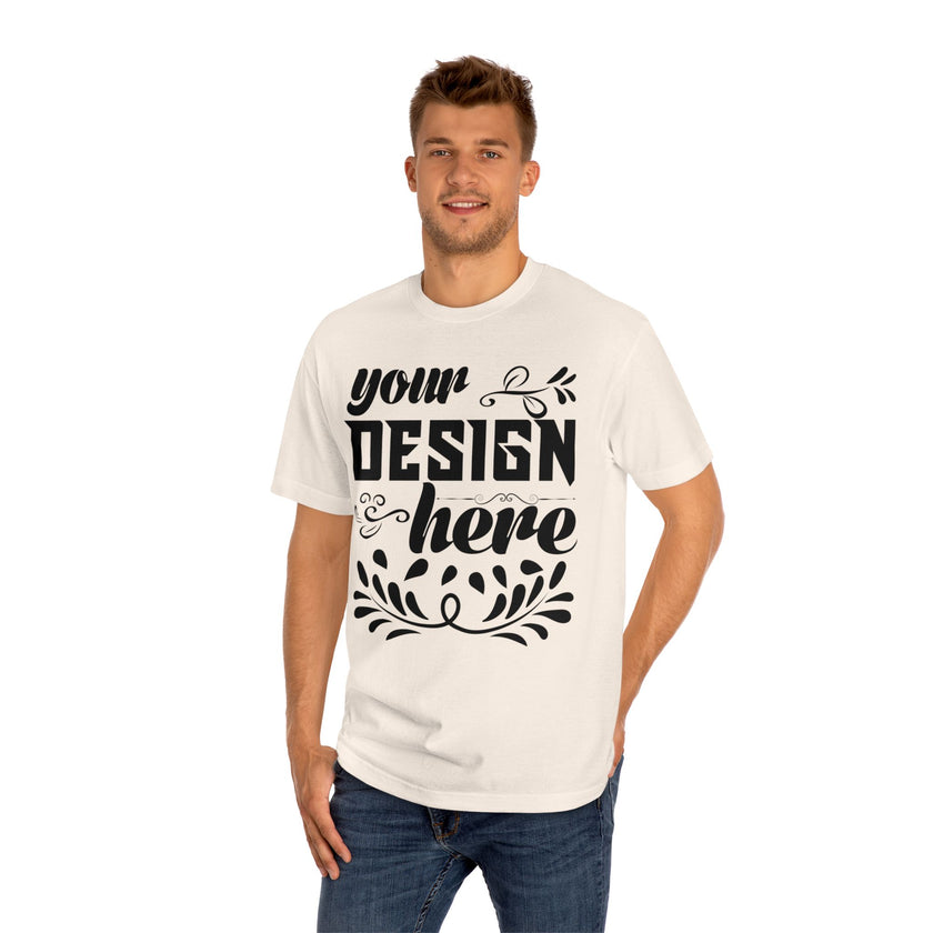 Customizable American Apparel 1301 Unisex Classic Cotton T-Shirt