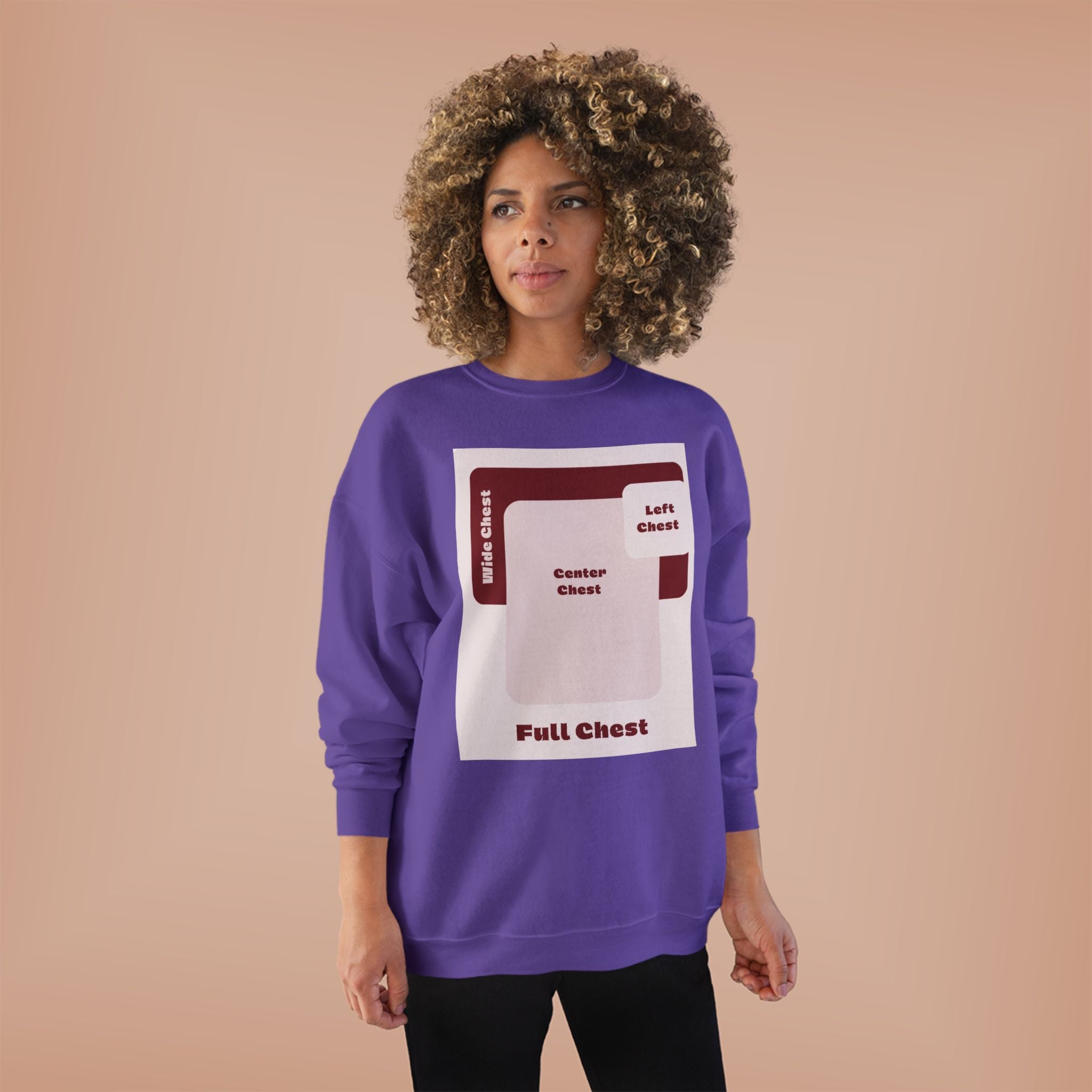 Customizable Unisex Hanes P160 EcoSmart  Crewneck Sweatshirt