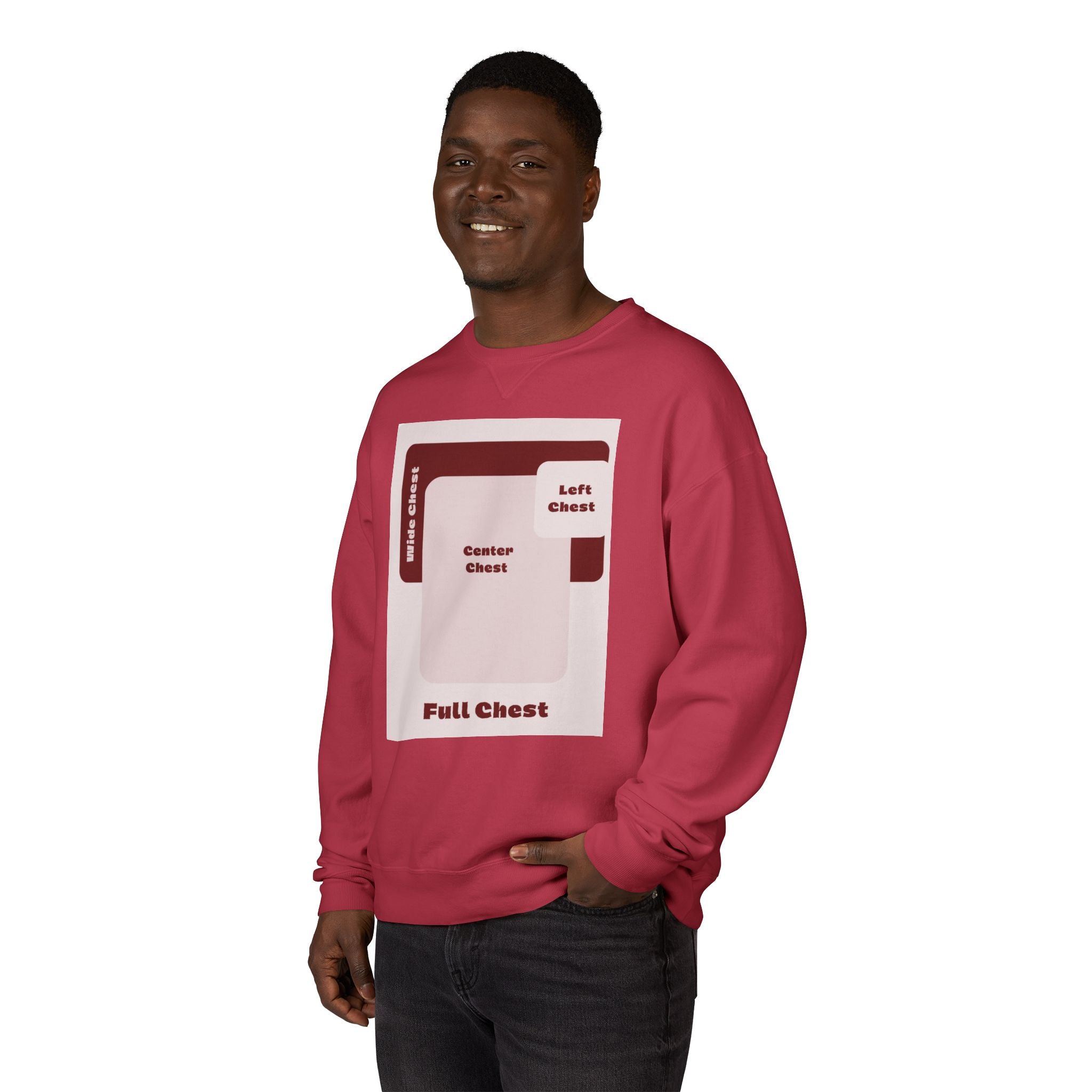 Customizable Hanes GDH400 Unisex Garment Dyed Crewneck Sweatshirt