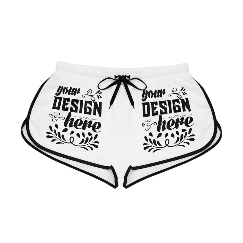 Customizable Women’s Relaxed Fit Polyester Drawstring Shorts