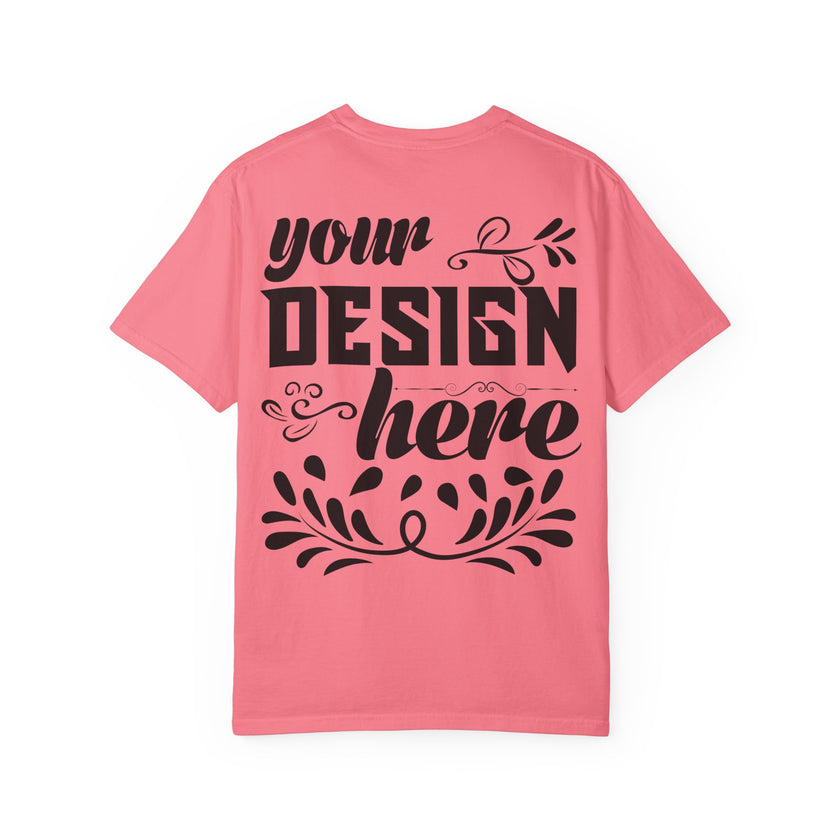 Customizable Comfort Colors 1717 Unisex Garment-Dyed T-Shirt