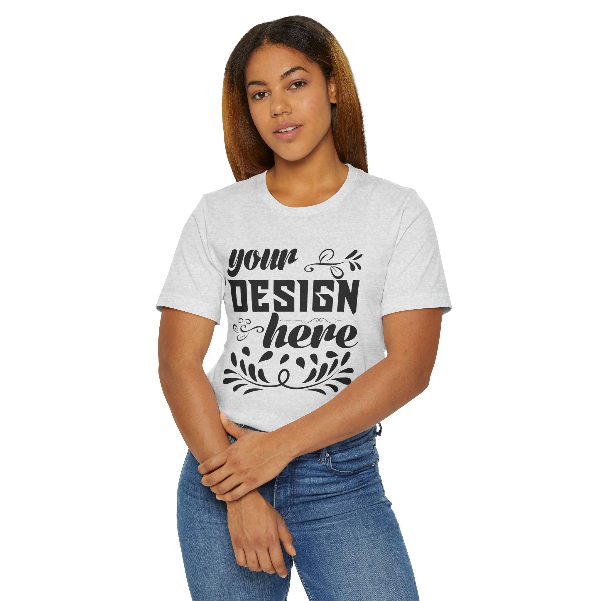 Customizable Prime Essentials Unisex Jersey T-Shirt Lightweight