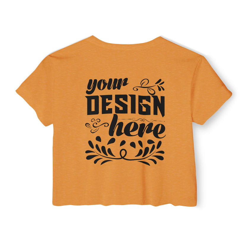 Customizable Next Level 5080 Womens Festival Crop Top