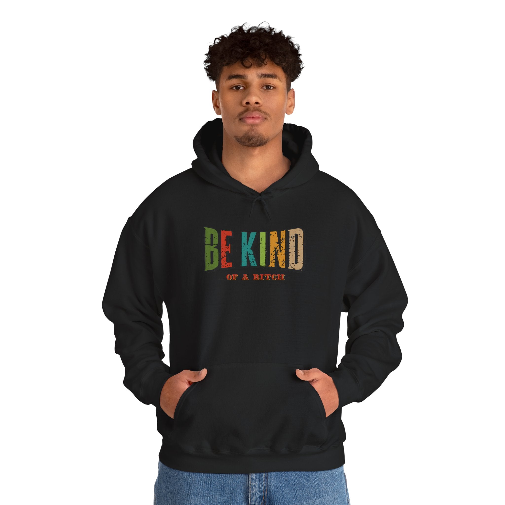 Gildan 18500 Unisex Heavy Blend Hoodie | Be Kind Graphic Print