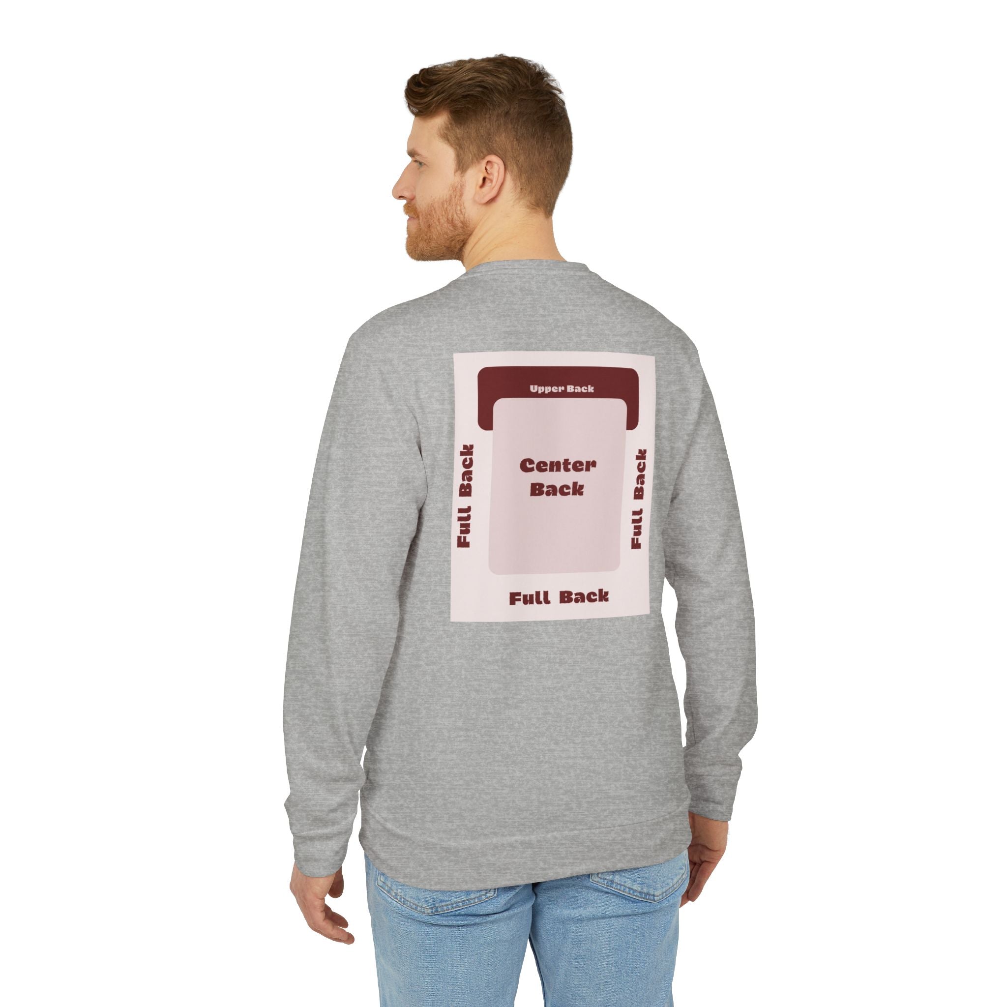 Customizable Adidas A434 Unisex Fleece Crewneck Sweatshirt