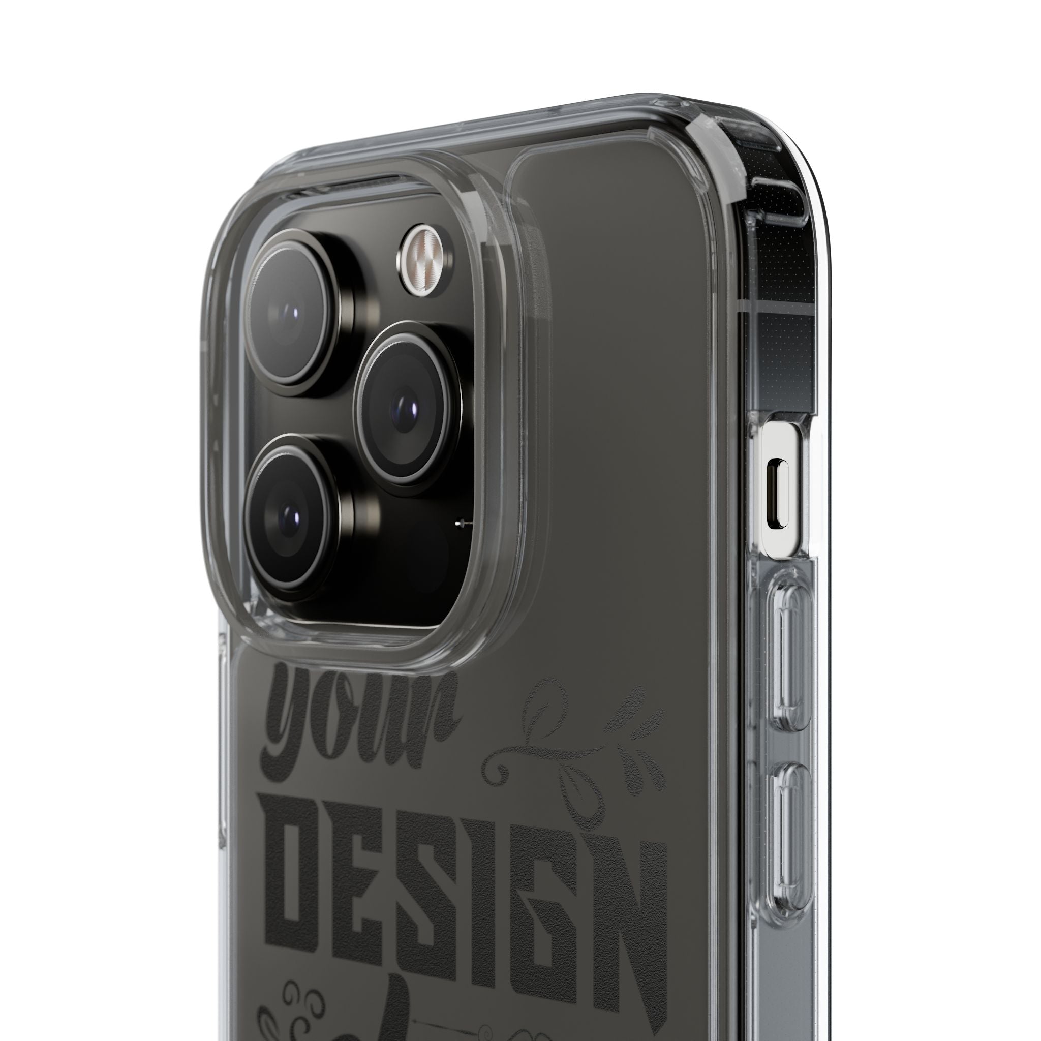 Customizable Clear Phone Case Slim Lightweight Scratch Resistant Protection