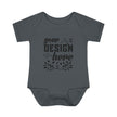 Customizable Infant Baby Rib Bodysuit Rabbit Skins 4400 Unisex