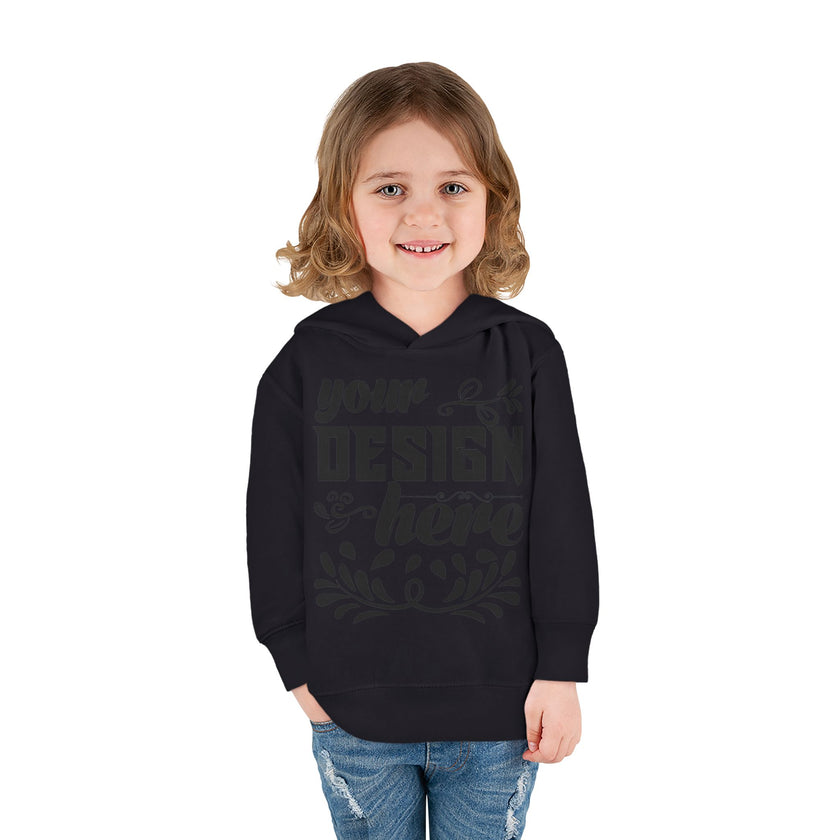 Customizable Rabbit Skins Toddler Pullover Fleece Hoodie DTG