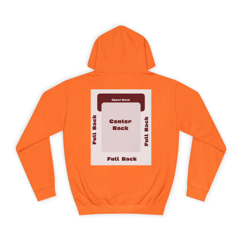 Customizable AWDis JH001 Unisex College Hoodie