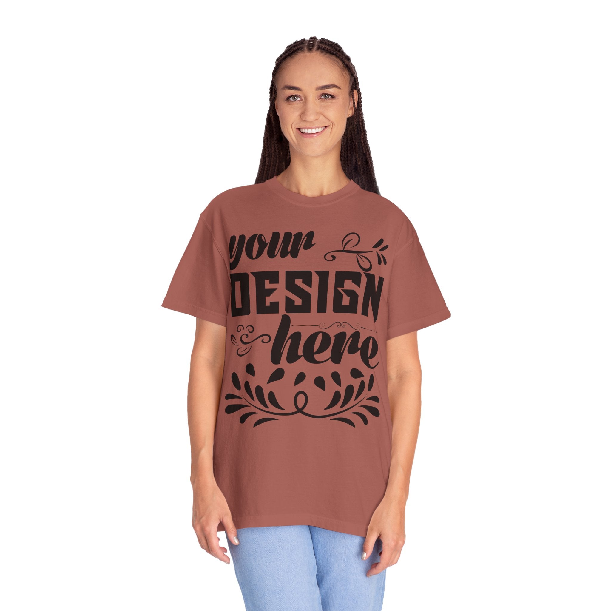 Customizable Comfort Colors 1717 Unisex Garment-Dyed T-Shirt