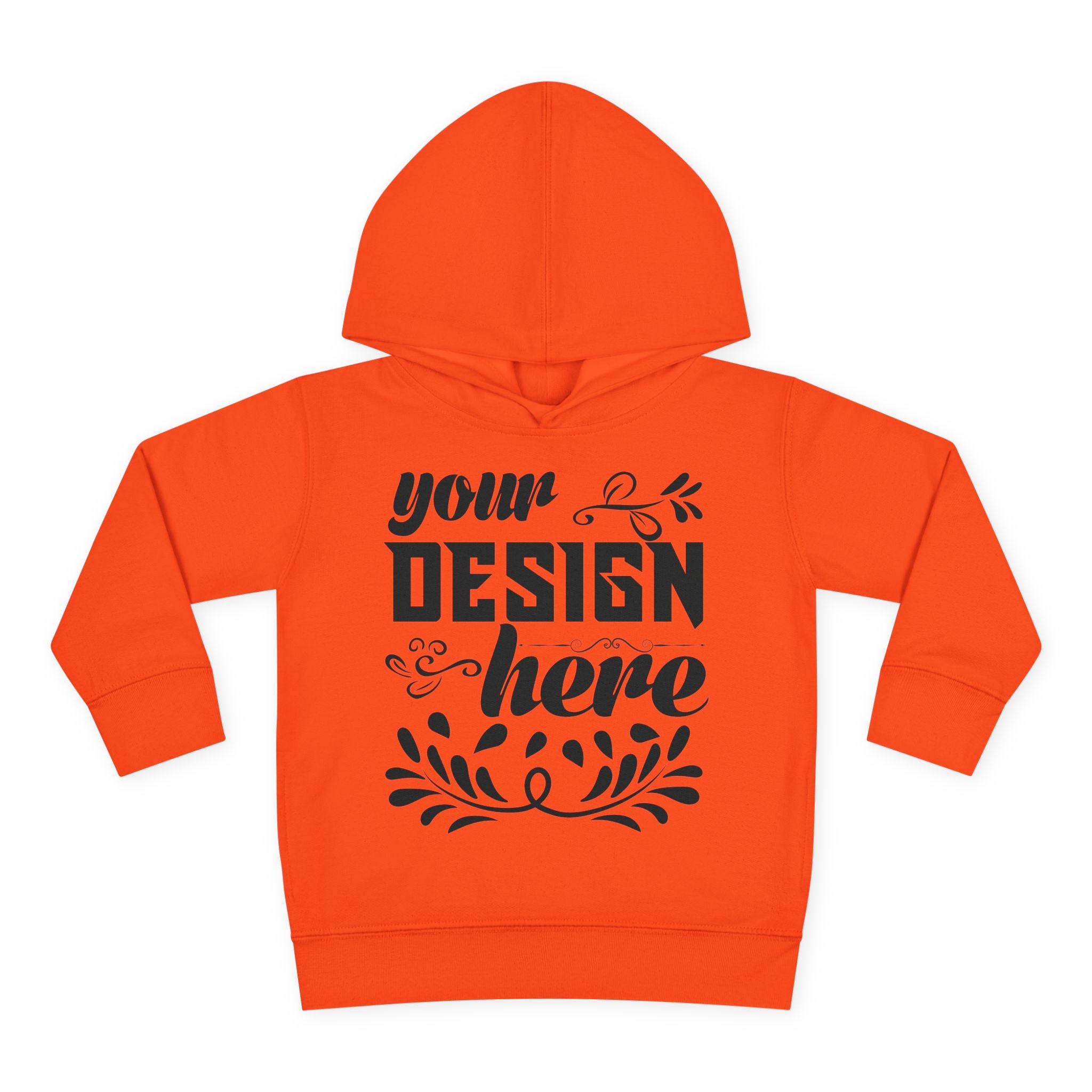 Customizable Rabbit Skins Toddler Pullover Fleece Hoodie DTG