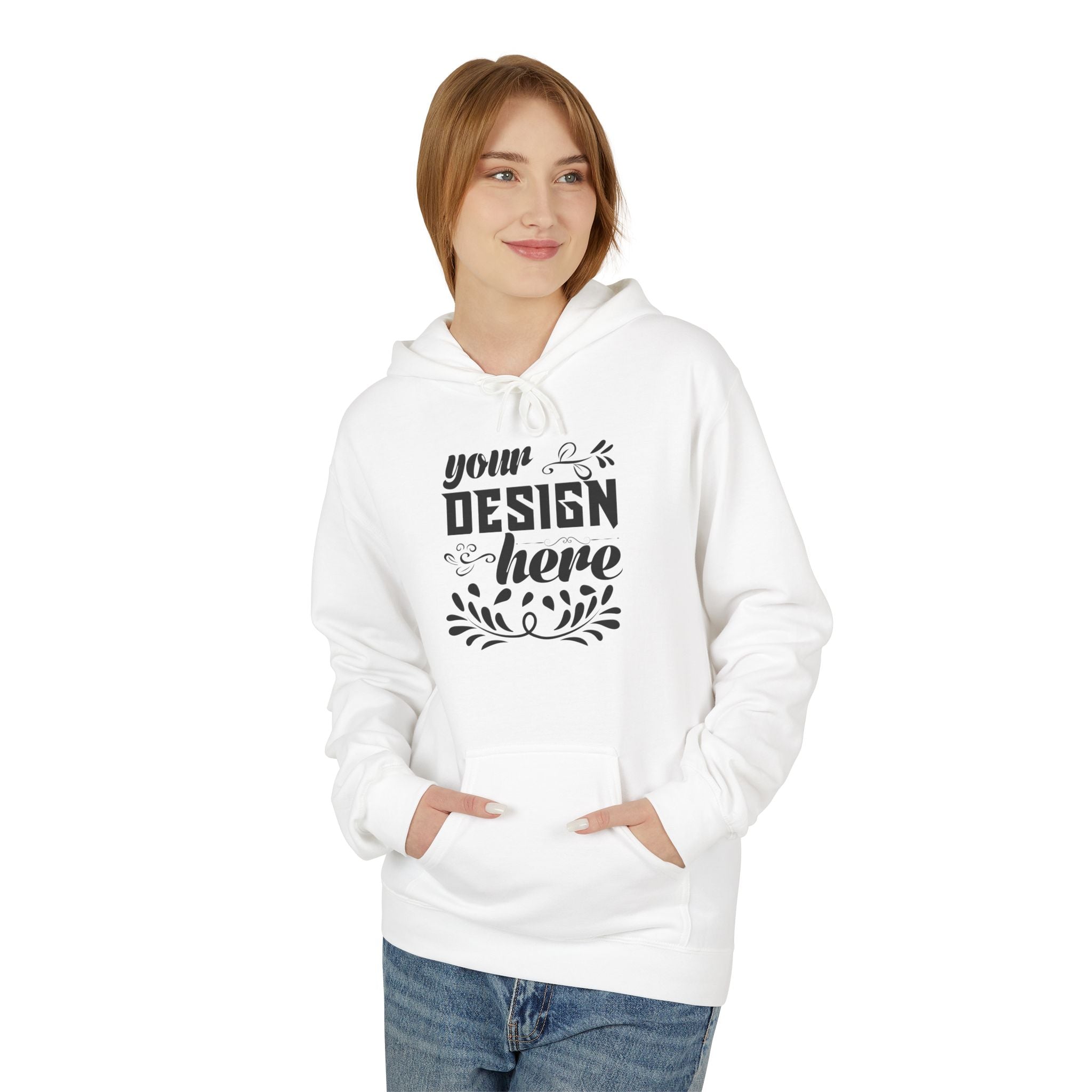 Customizable Gildan SF500 Unisex Midweight Softstyle Fleece Hoodie