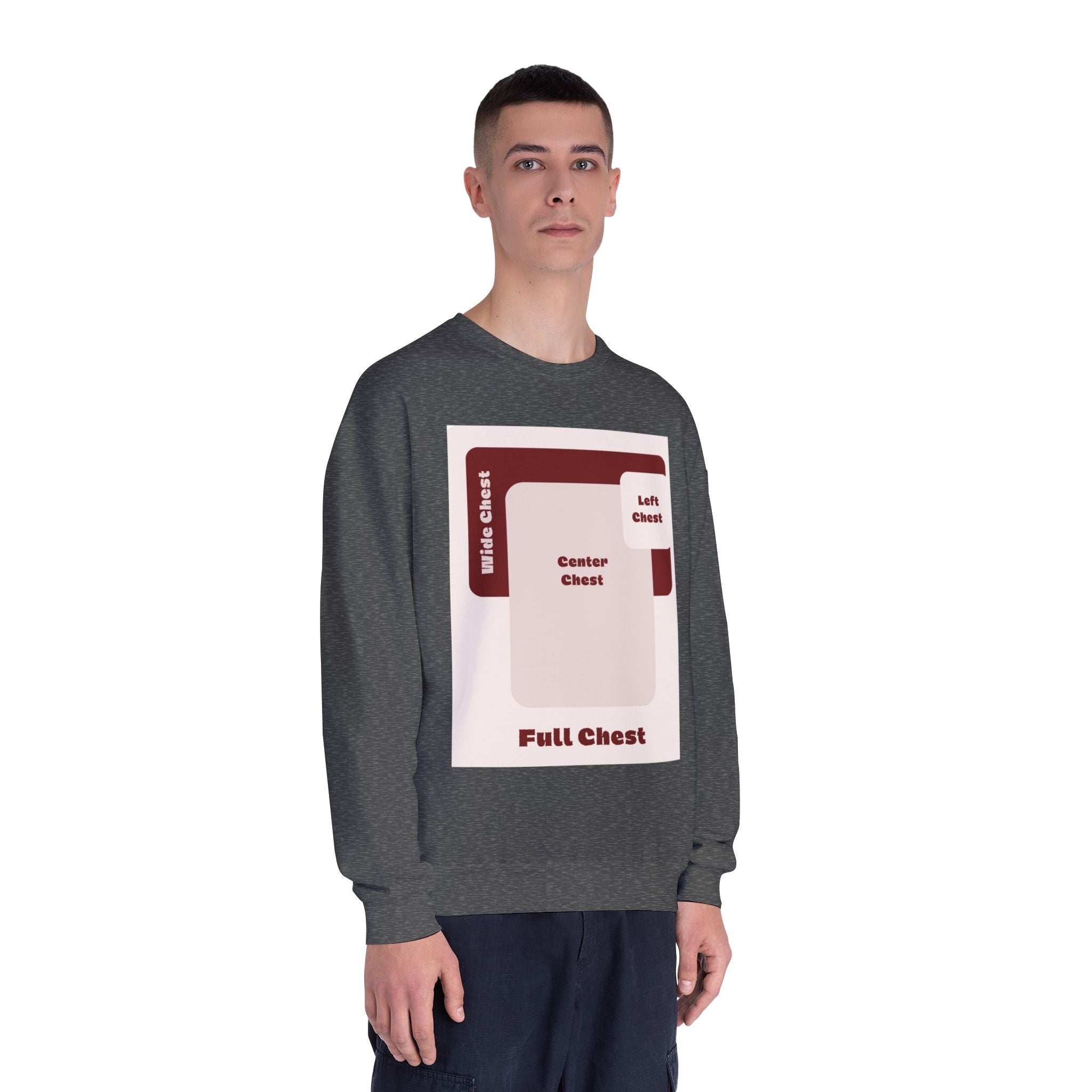 Customizable Unisex NuBlend Crewneck Sweatshirt DTG Print