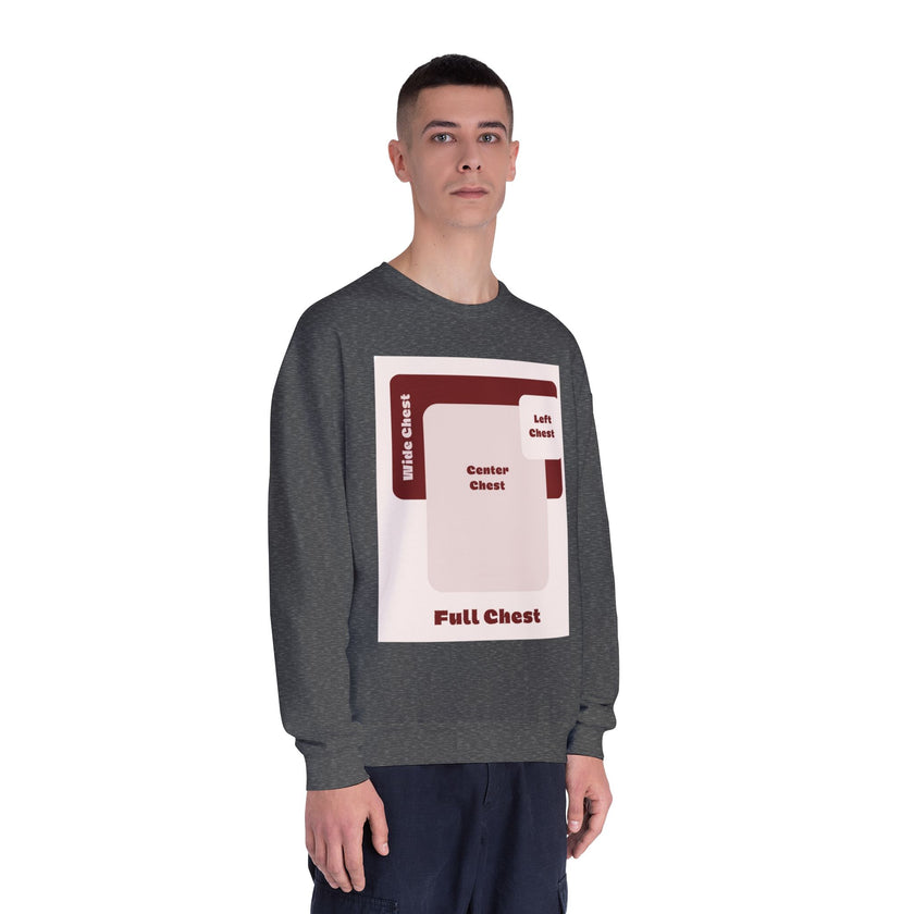Customizable Unisex NuBlend Crewneck Sweatshirt DTG Print