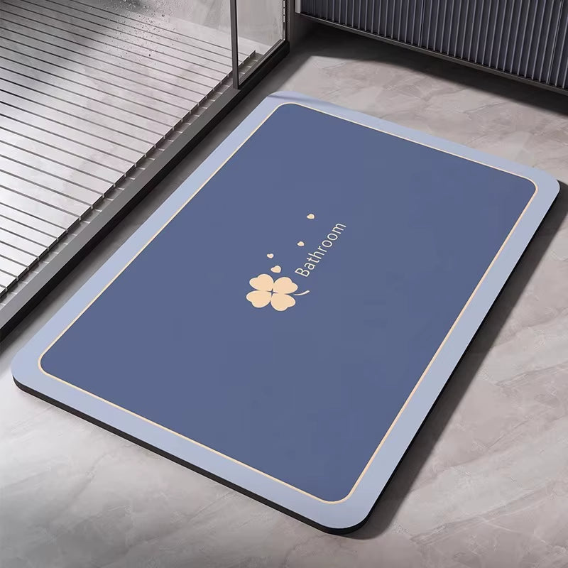 Nameria Quick Dry Diatom Bath Mat – Non Slip Absorbent Floor Mat