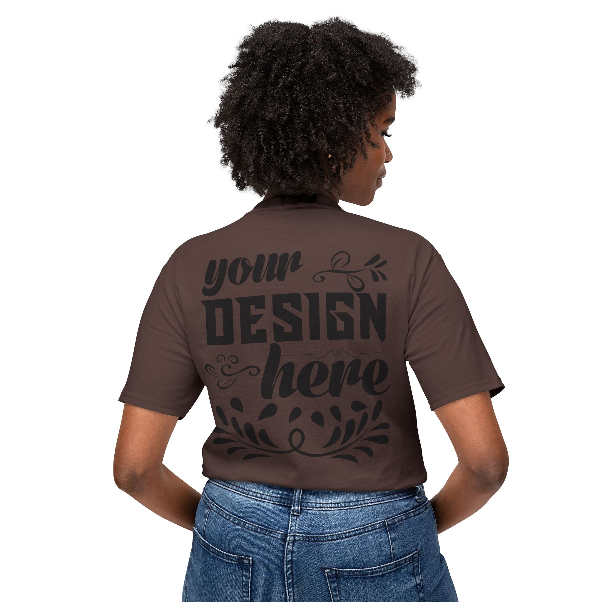 Customizable Fruit Of The Loom 3930R Unisex HD Cotton T-Shirt