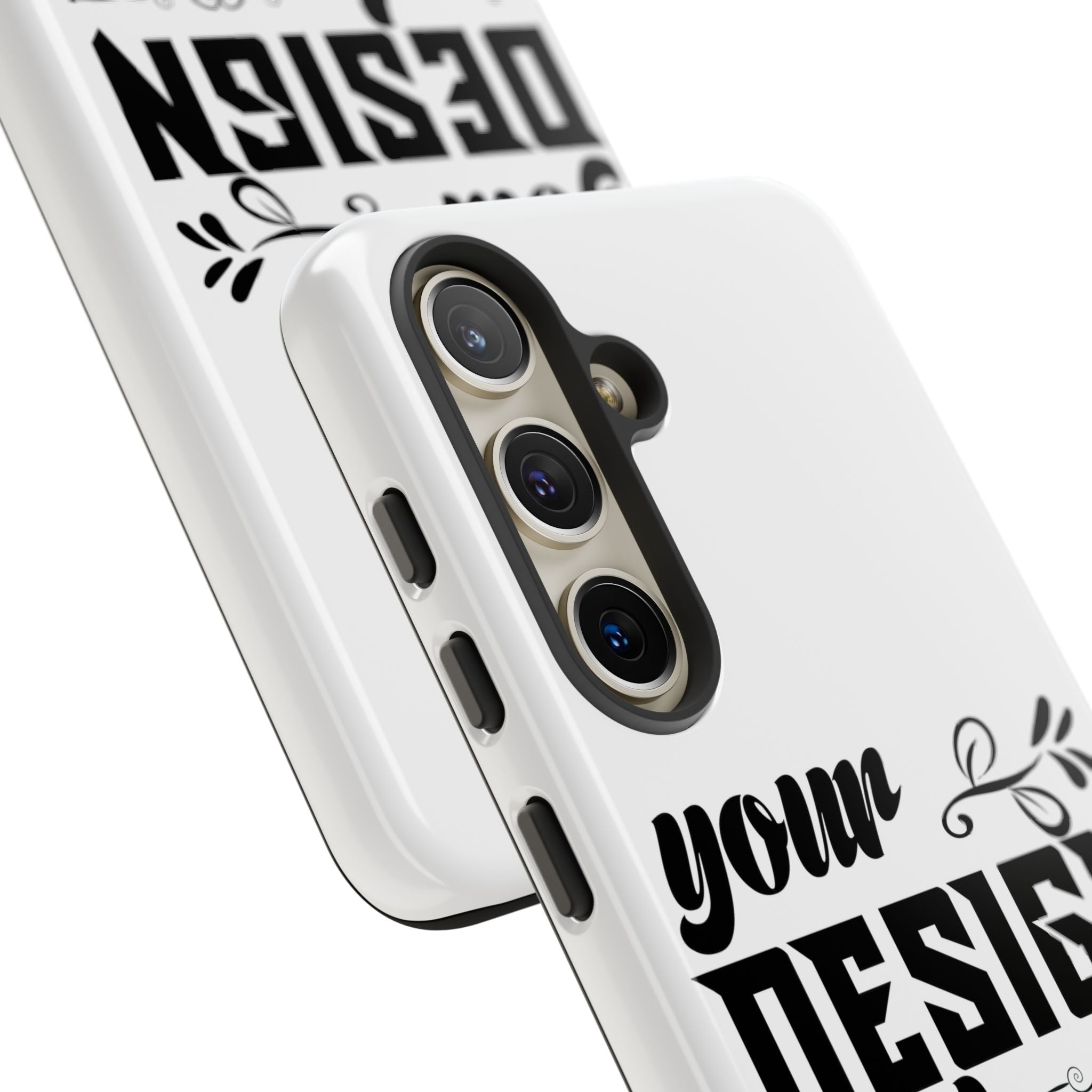 Customizable Tough Dual Layer Phone Case Polycarbonate TPU Liner Protective