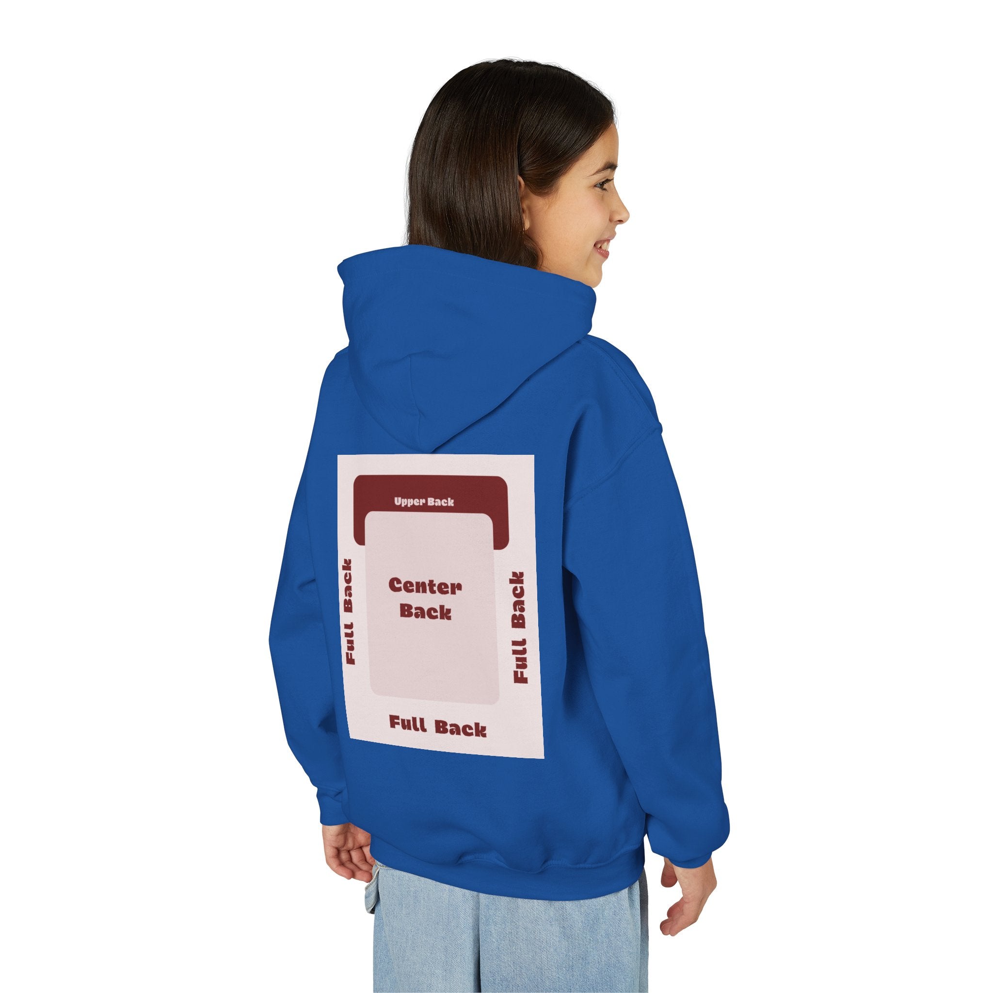 Customizable Gildan 18500B Youth Heavy Blend Hooded Sweatshirt