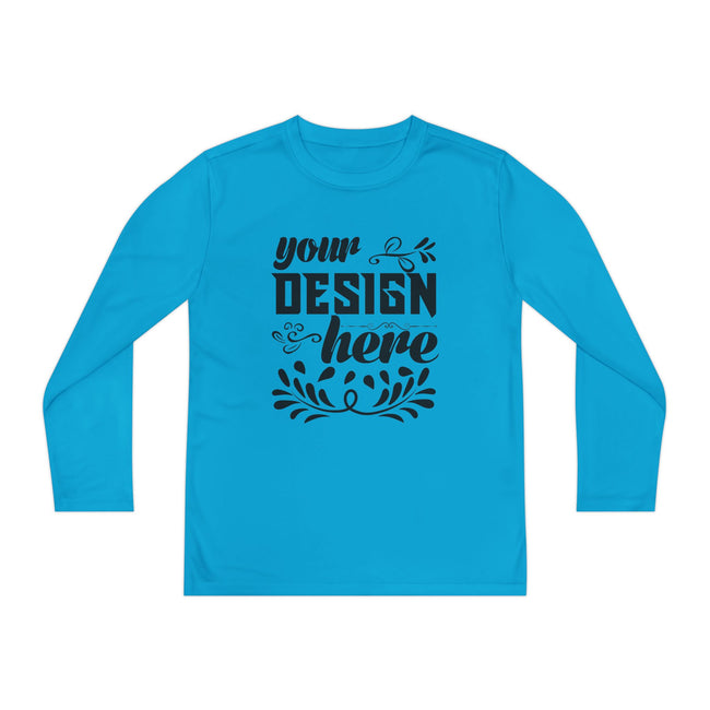 Customizable Sport Tek YST350LS Youth Long Sleeve Competitor Tee