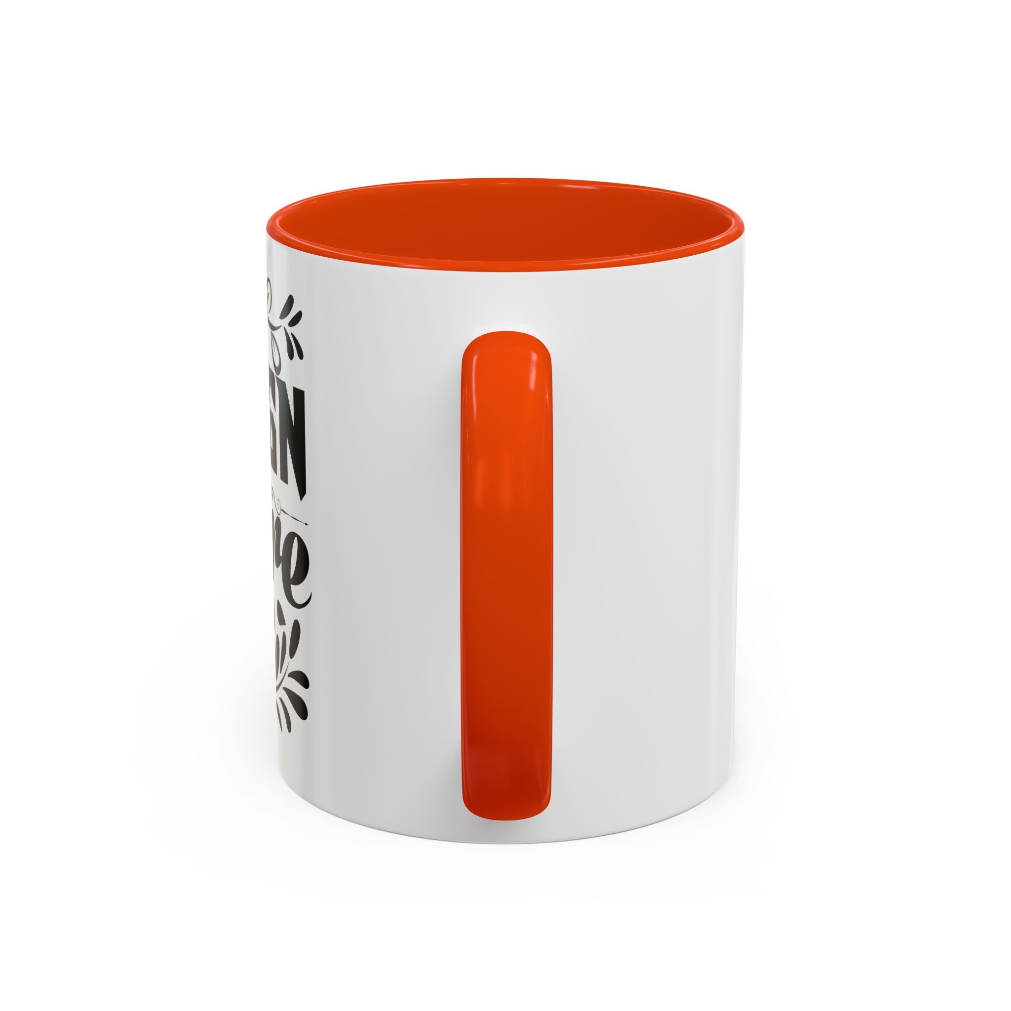 Customizable Glossy Ceramic Accent Mug 11oz and 15oz